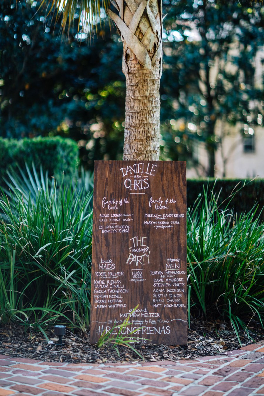 An Elegant Deep Red and Blue Central Florida Wedding via TheELD.com