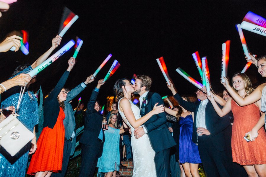 An Elegant Deep Red and Blue Central Florida Wedding via TheELD.com