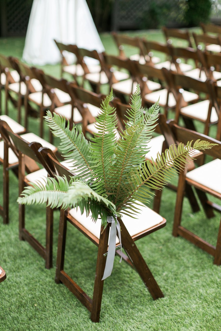 Green and White Classic Organic Seattle Wedding via TheELD.com