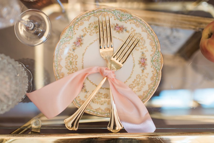 Elegant Peach and White Wedding Ideas via TheELD.com