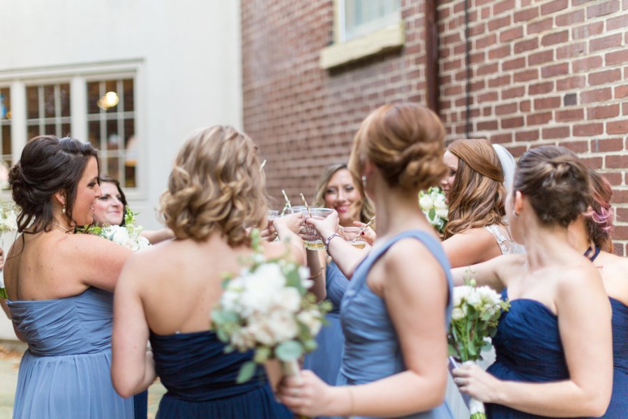 An Eclectic Blue & White Pennsylvania Wedding via TheELD.com