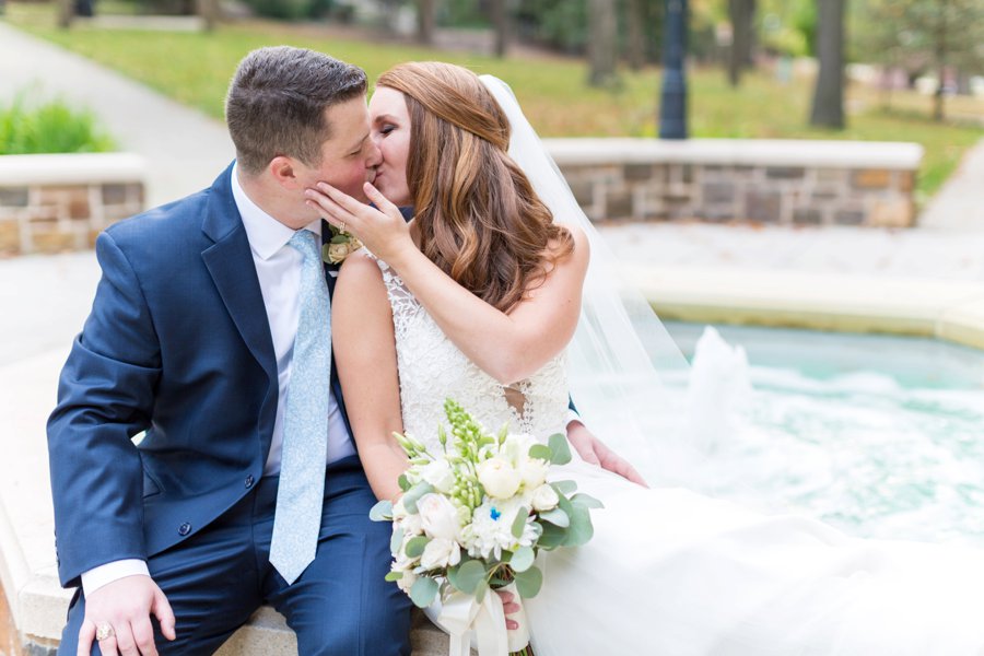 An Eclectic Blue & White Pennsylvania Wedding via TheELD.com