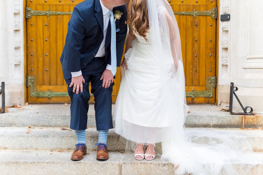 An Eclectic Blue & White Pennsylvania Wedding via TheELD.com