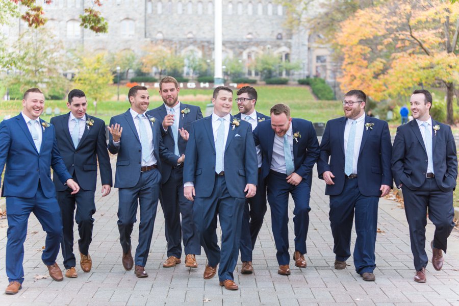 An Eclectic Blue & White Pennsylvania Wedding via TheELD.com