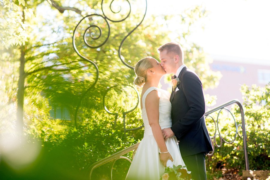 A Southern Pink & Red North Carolina Wedding via TheELD.com