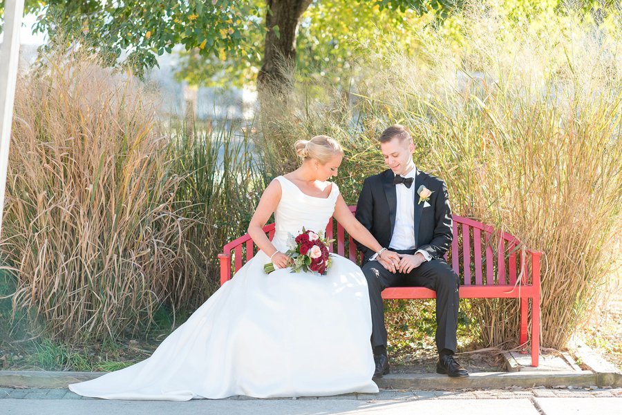 A Southern Pink & Red North Carolina Wedding via TheELD.com