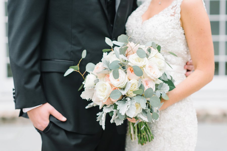 A White and Teal Southern Charleston Wedding via TheELD.com