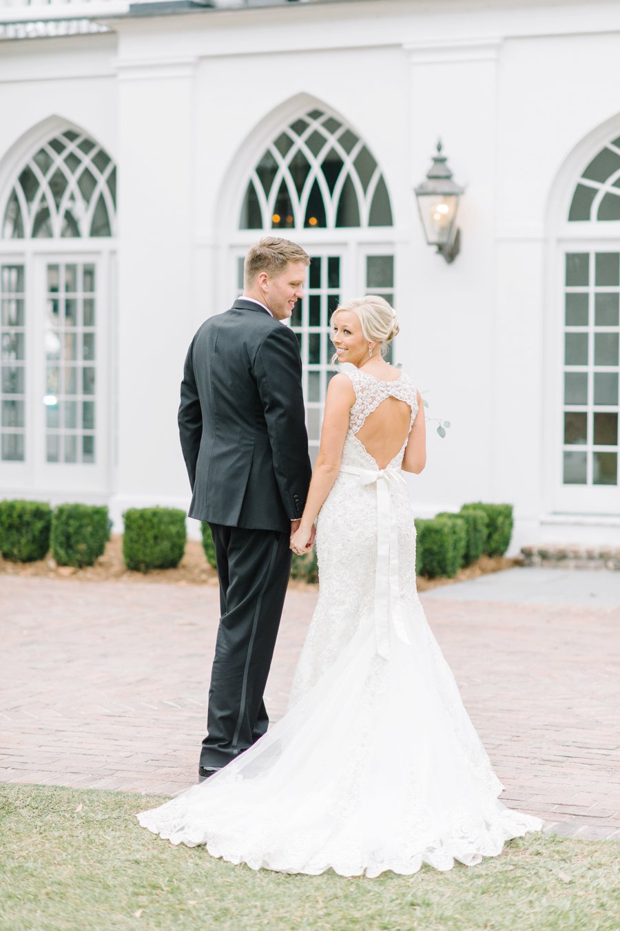 A White and Teal Southern Charleston Wedding via TheELD.com