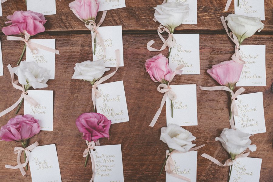 A Blush & White Classic Vintage Pennsylvania Wedding via TheELD.com