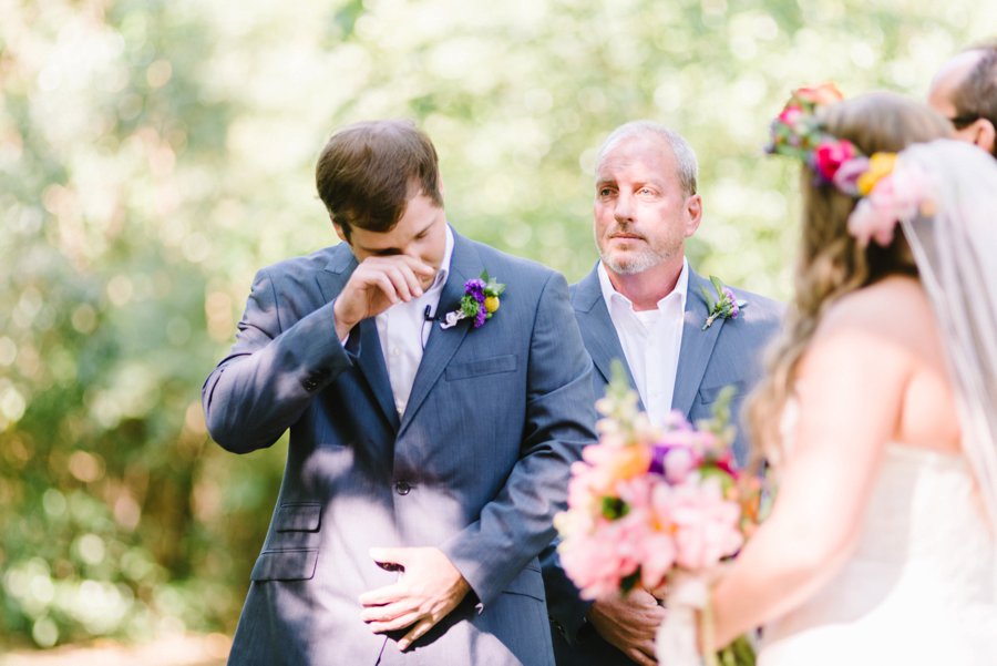 A Colorful Plantation Style Alabama Wedding via TheELD.com