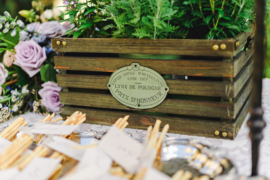 Lavender & Blue French Inspired Wedding Ideas via TheELD.com
