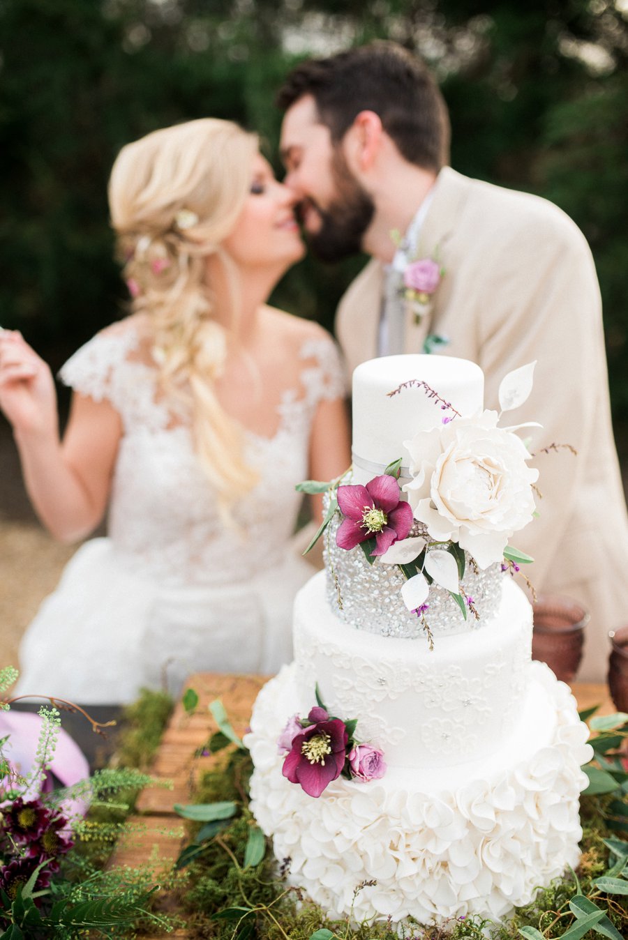 Lavender & Pink Whimsical Wedding Ideas via TheELD.com