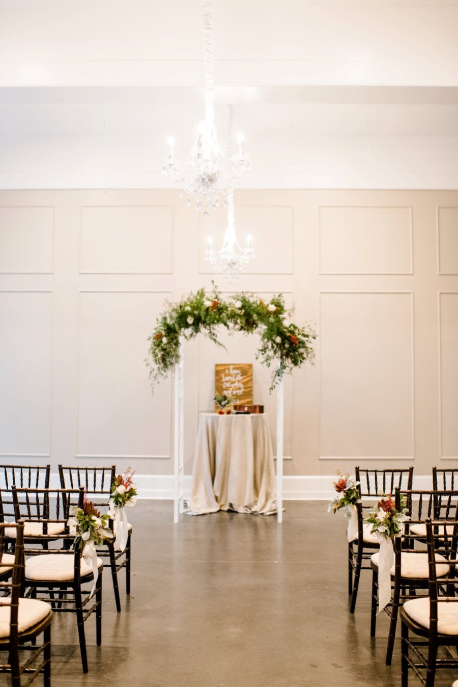 Berry, Navy, & Green Organic North Carolina Wedding via TheELD.com