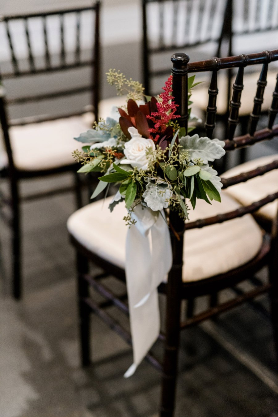 Berry, Navy, & Green Organic North Carolina Wedding via TheELD.com