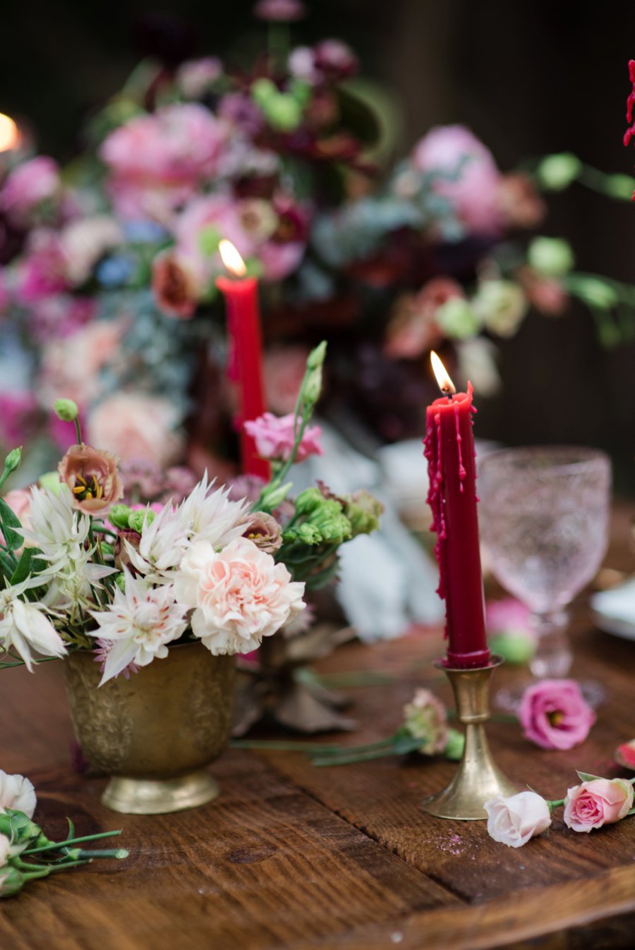 Bold Berry-toned Vintage Inspired Wedding Ideas | Every Last Detail