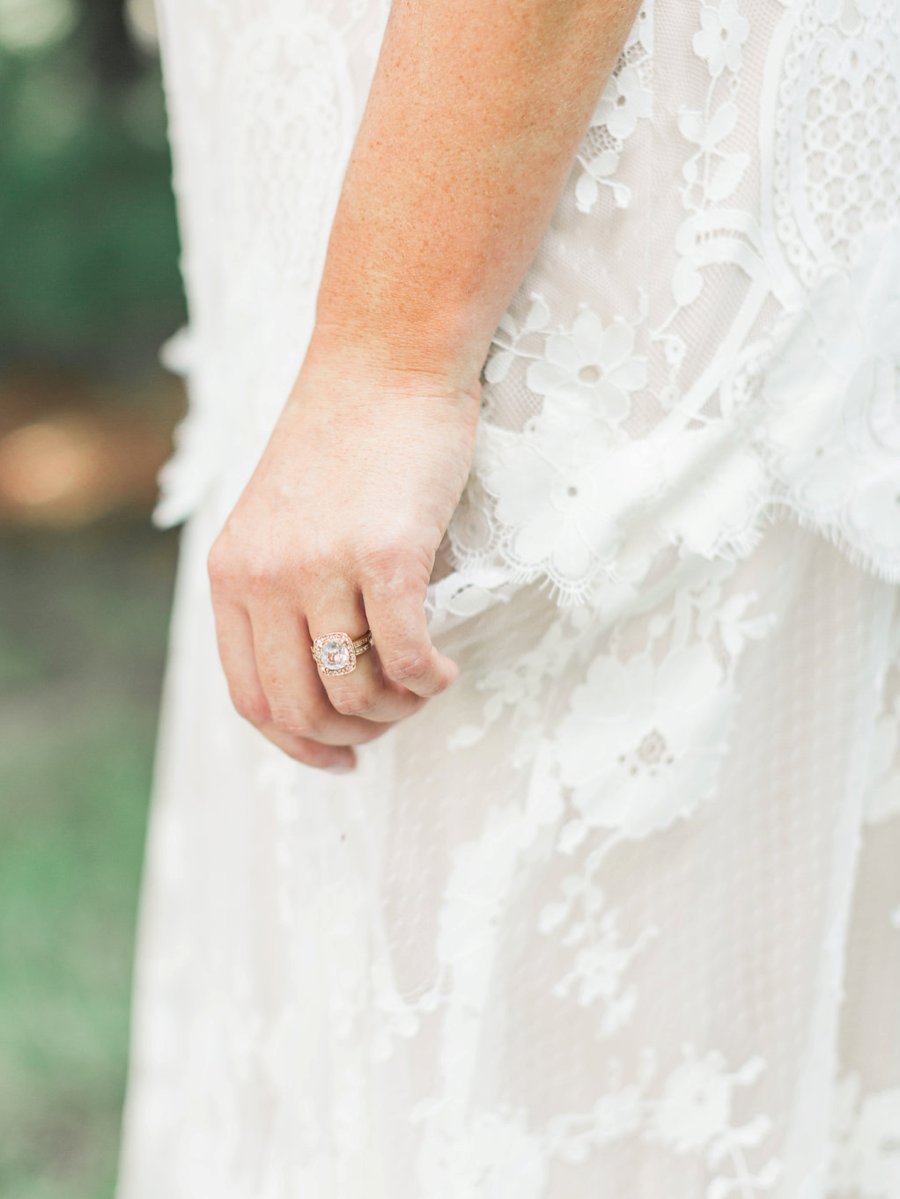 A Relaxed Bohemian Blush & Blue Maryland Wedding via TheELD.com