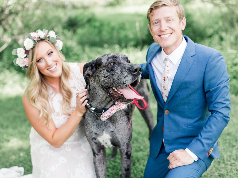 A Relaxed Bohemian Blush & Blue Maryland Wedding via TheELD.com