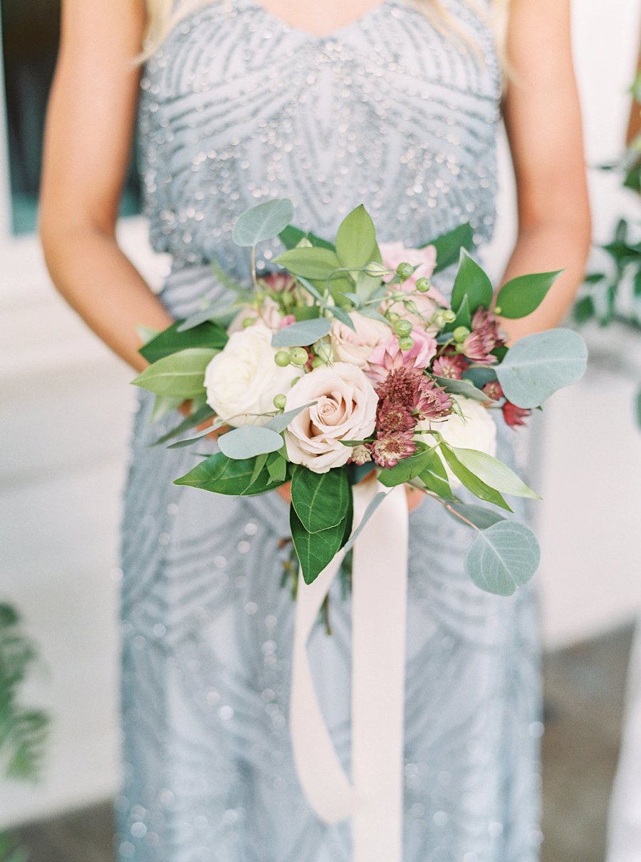 A Relaxed Bohemian Blush & Blue Maryland Wedding via TheELD.com