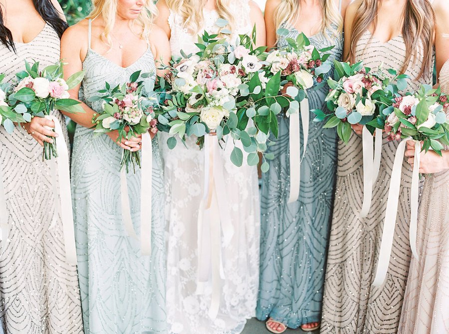 A Relaxed Bohemian Blush & Blue Maryland Wedding via TheELD.com