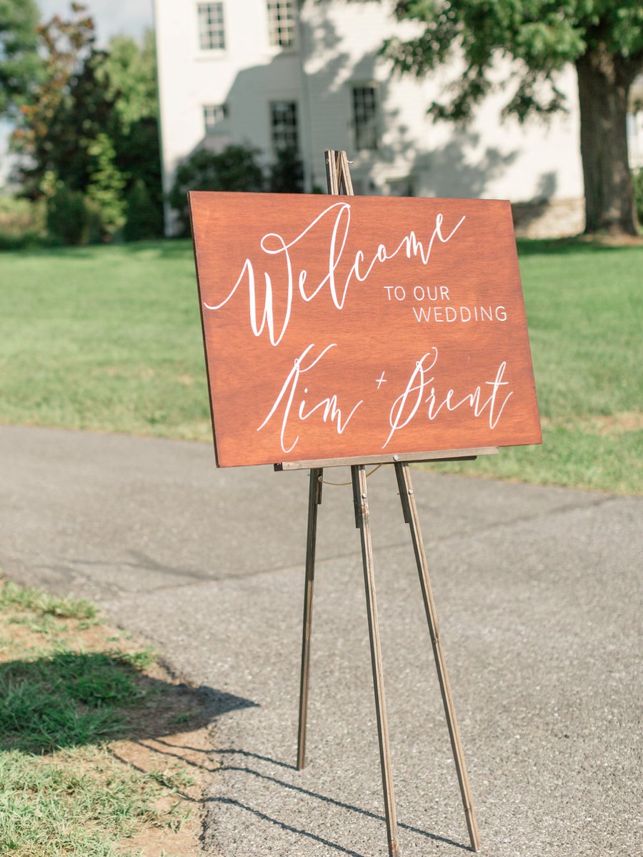 A Relaxed Bohemian Blush & Blue Maryland Wedding via TheELD.com