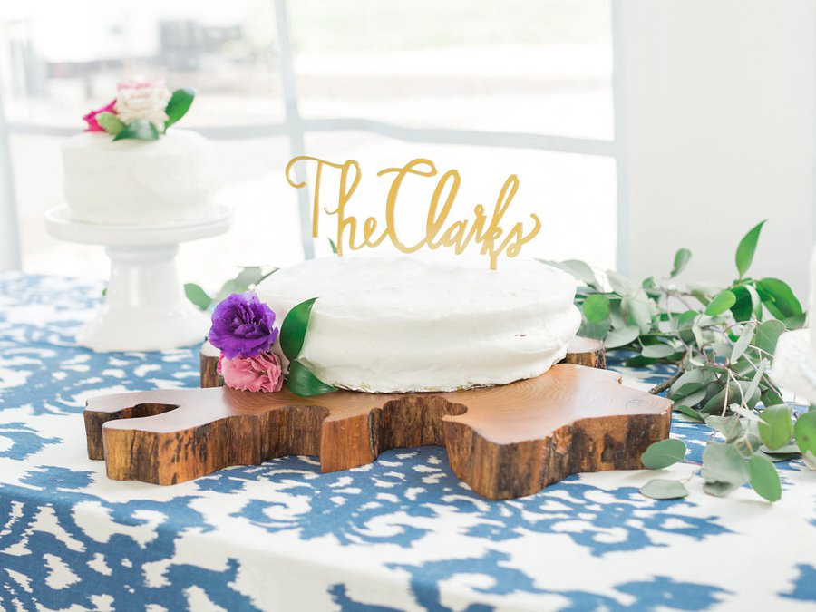 A Relaxed Bohemian Blush & Blue Maryland Wedding via TheELD.com