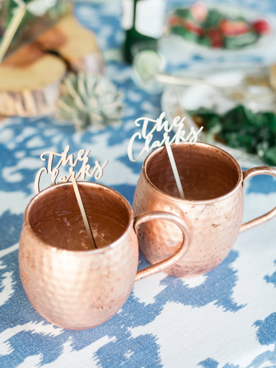 A Relaxed Bohemian Blush & Blue Maryland Wedding via TheELD.com