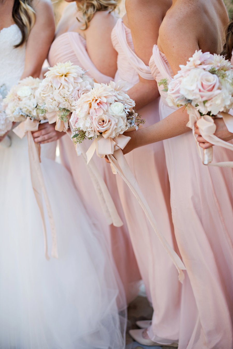 An Elegant White & Blush Rustic Florida Wedding via TheELD.com