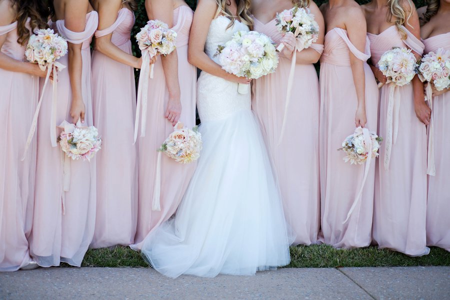 An Elegant White & Blush Rustic Florida Wedding via TheELD.com