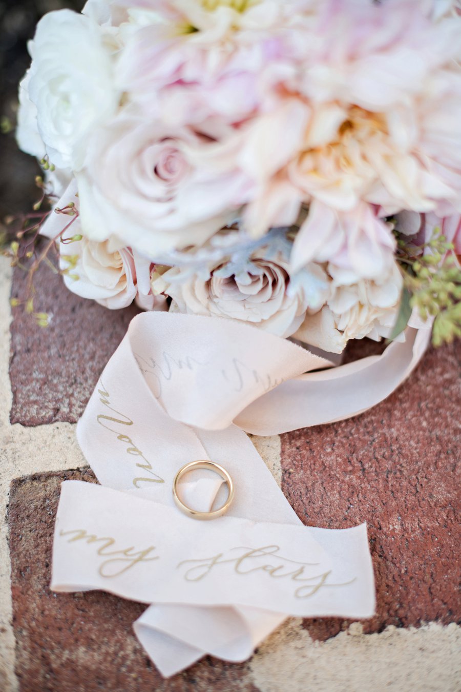 An Elegant White & Blush Rustic Florida Wedding via TheELD.com