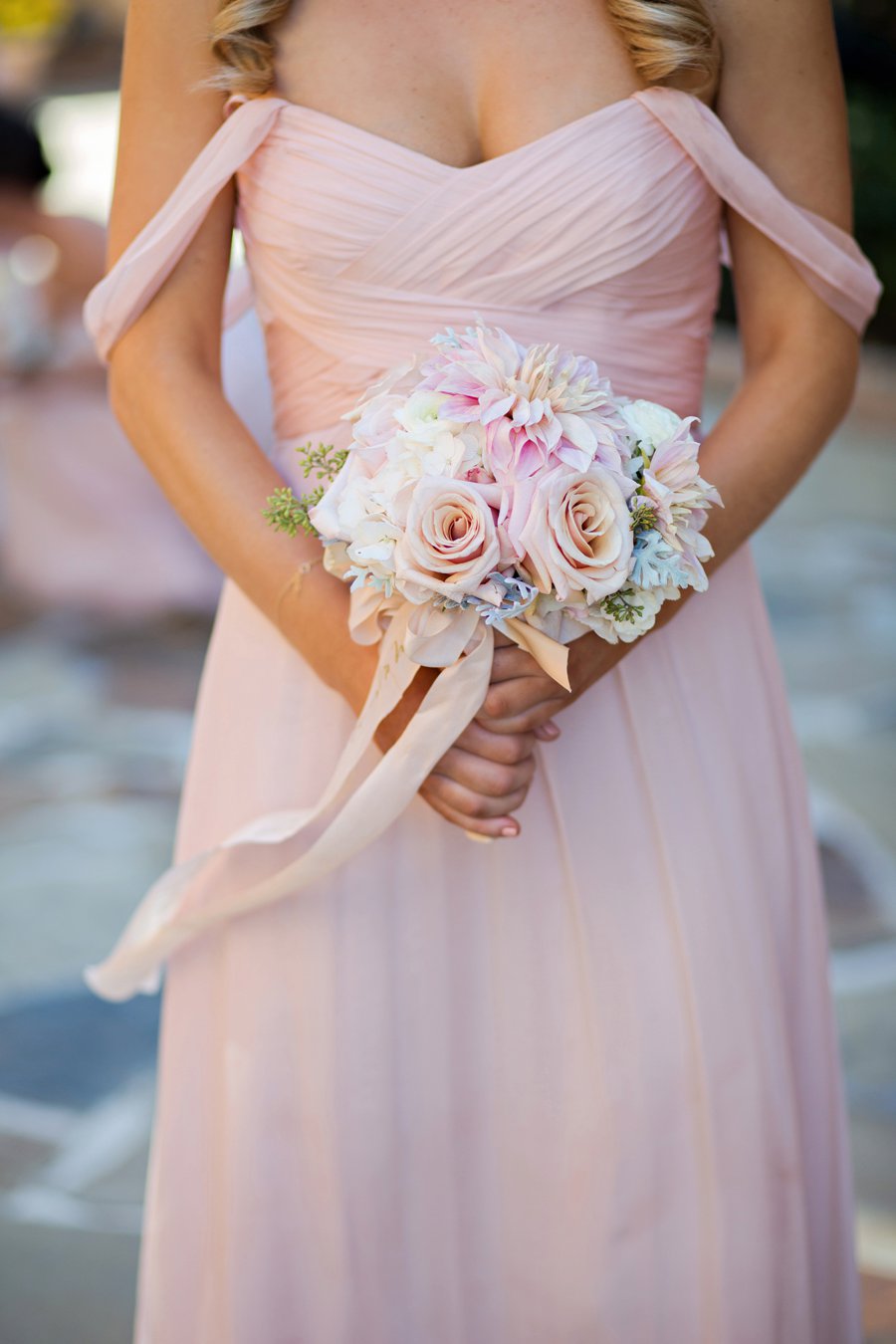 An Elegant White & Blush Rustic Florida Wedding via TheELD.com