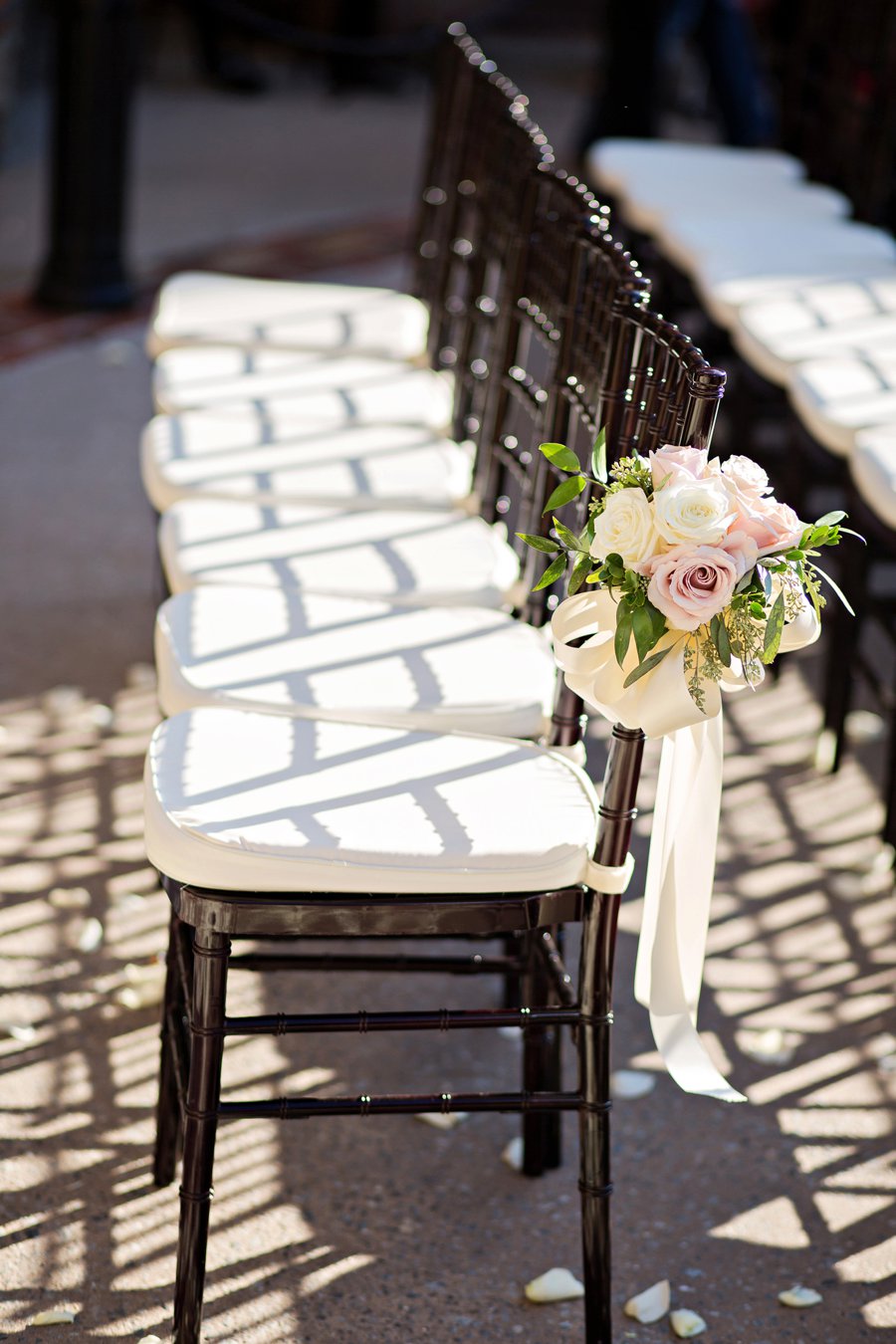 An Elegant White & Blush Rustic Florida Wedding via TheELD.com