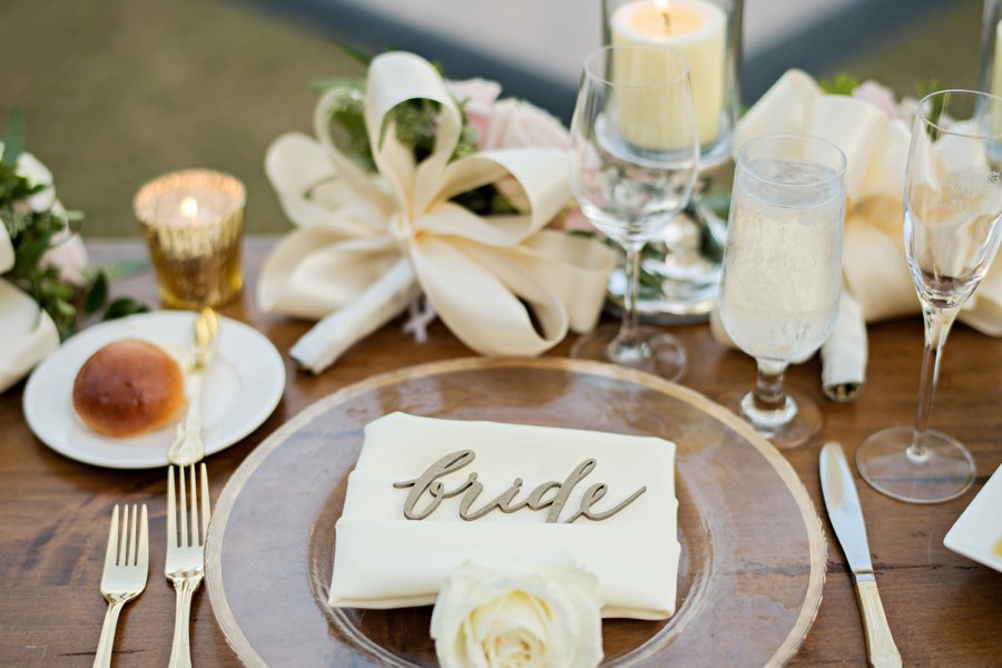 An Elegant White & Blush Rustic Florida Wedding via TheELD.com