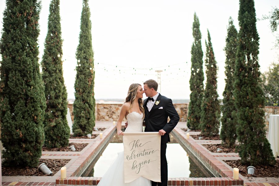 An Elegant White & Blush Rustic Florida Wedding via TheELD.com