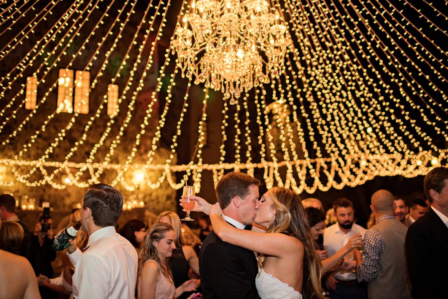 An Elegant White & Blush Rustic Florida Wedding via TheELD.com