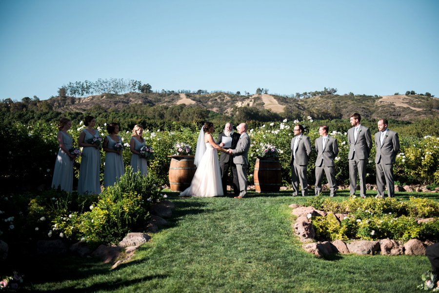 Classic Grey and Pink Nautical California Wedding via TheELD.com
