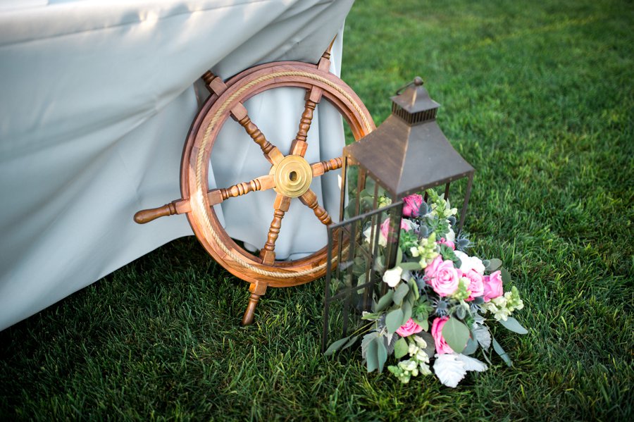 Classic Grey and Pink Nautical California Wedding via TheELD.com