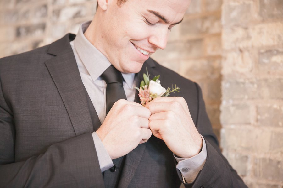 Romantic Organic & Green Illinois Industrial Wedding Ideas via TheELD.com