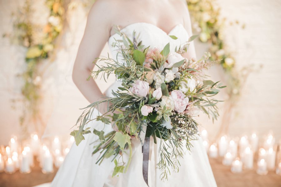 Romantic Organic & Green Illinois Industrial Wedding Ideas via TheELD.com