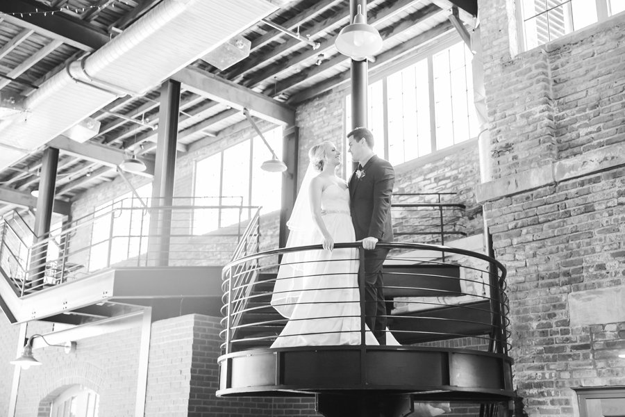 Romantic Organic & Green Illinois Industrial Wedding Ideas via TheELD.com