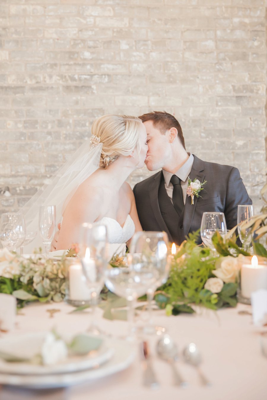 Romantic Organic & Green Illinois Industrial Wedding Ideas via TheELD.com