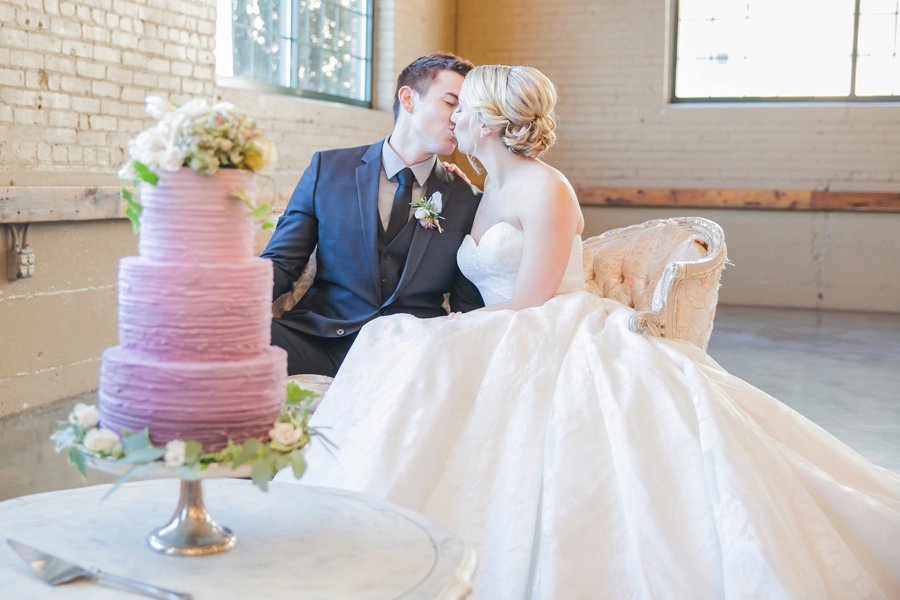 Romantic Organic & Green Illinois Industrial Wedding Ideas via TheELD.com