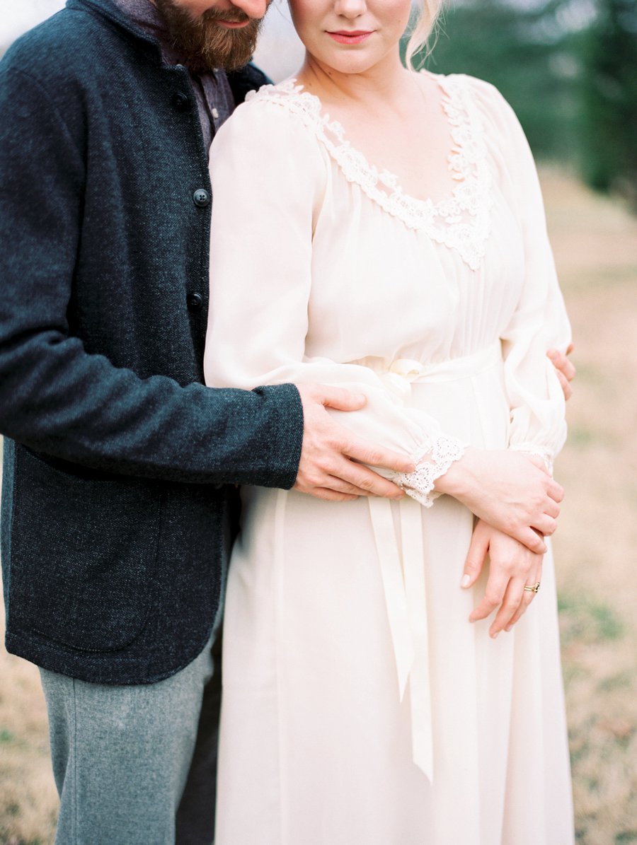 Organic Blush & Cranberry Private Estate Wedding Ideas via TheELD.com