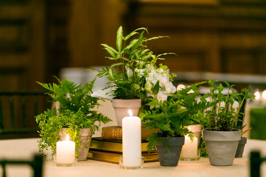 A Green Botany Inspired Philadelphia Wedding via TheELD.com