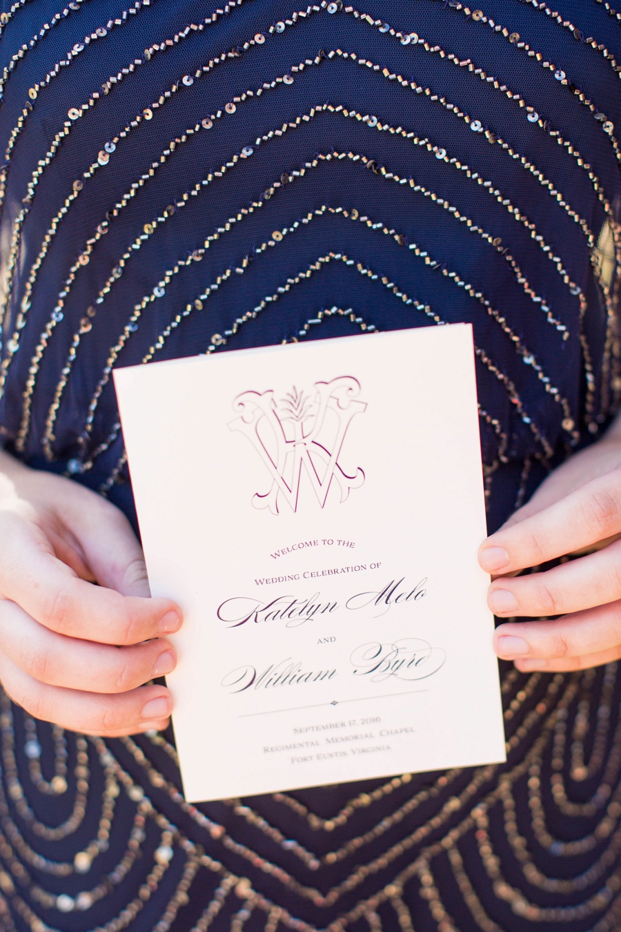 Classic Southern Monogram Wedding Invitations via TheELD.com