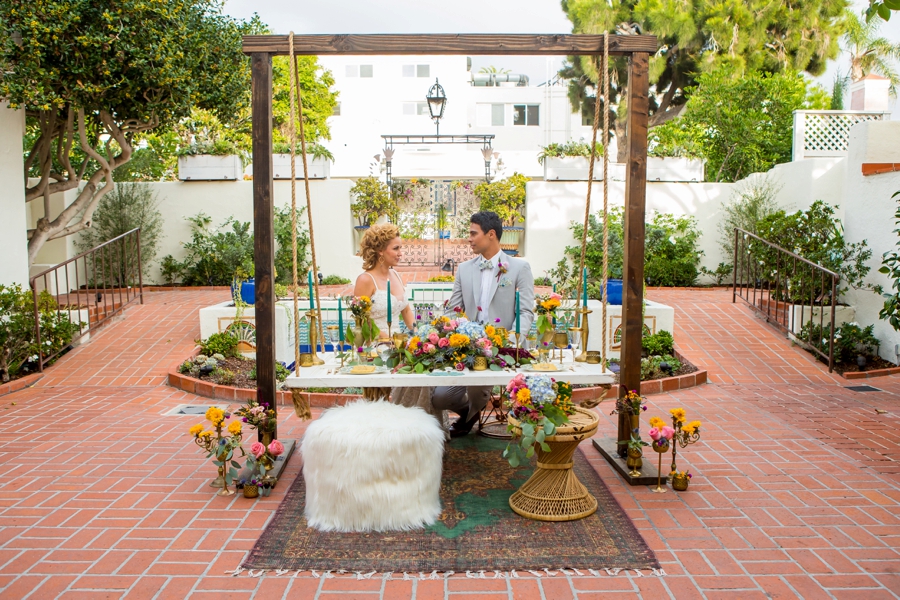 Colorful Moroccan Inspired Wedding Ideas via TheELD.com