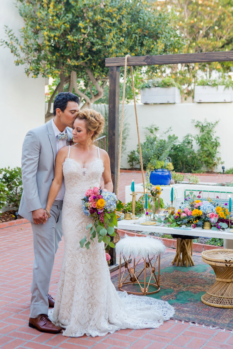 Colorful Moroccan Inspired Wedding Ideas via TheELD.com