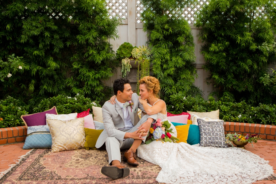 Colorful Moroccan Inspired Wedding Ideas via TheELD.com