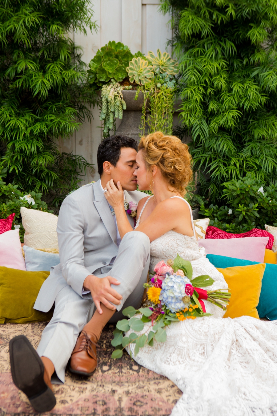 Colorful Moroccan Inspired Wedding Ideas via TheELD.com