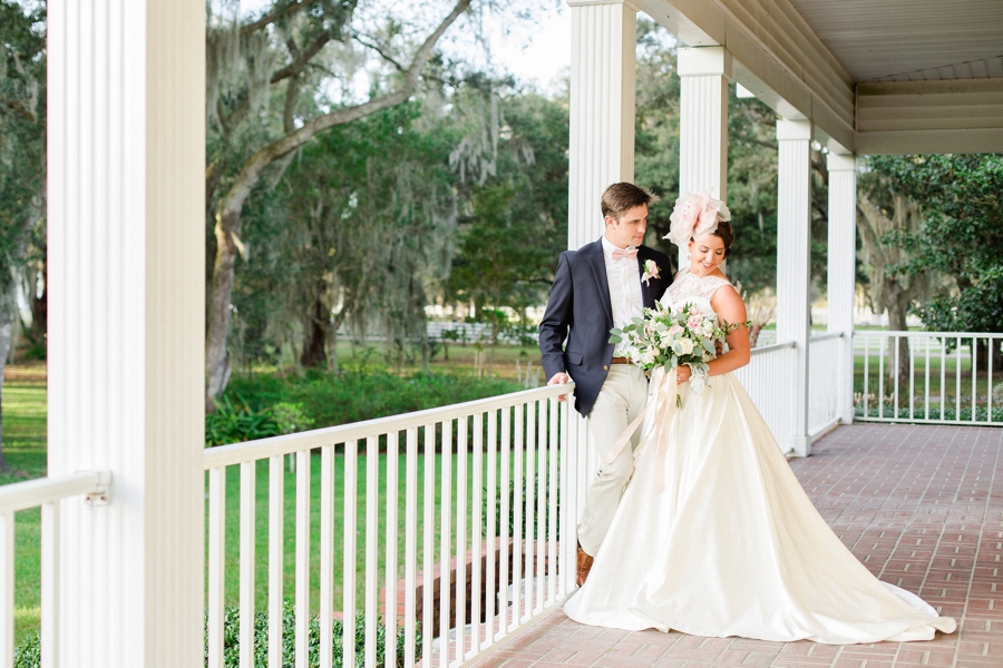 Romantic Blush & White Kentucky Derby Inspired Wedding Ideas via TheELD.com