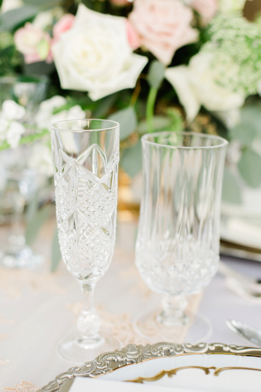 Romantic Blush & White Kentucky Derby Inspired Wedding Ideas via TheELD.com